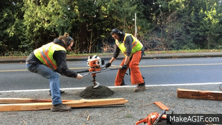 Funny Construction Worker